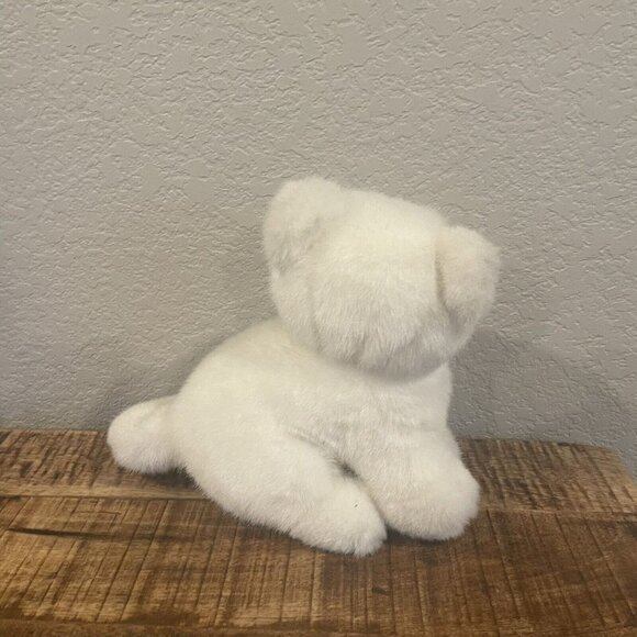 Vintage Soft Classics White Cat Kitten Plush Toys R Us 1995 Blue Eyes 10” Toy - Picture 6 of 10